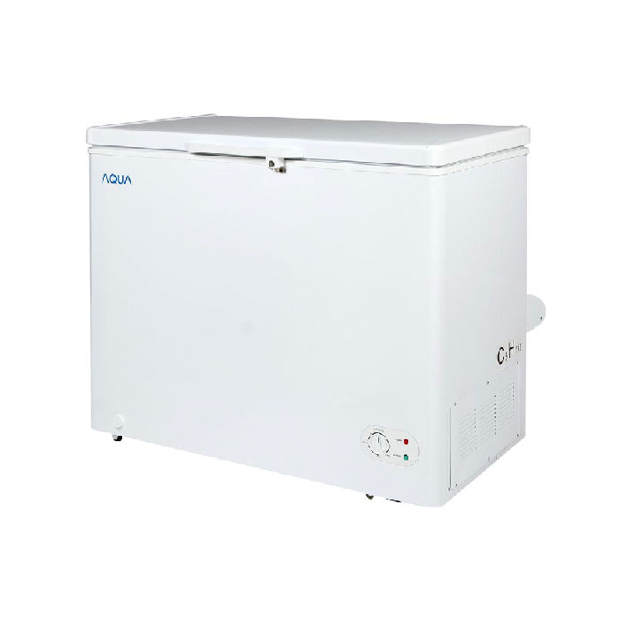 Aqua Kulkas Chest Freezer Cold Chain 200 Liter - AQF-200 | AQF-200(W)